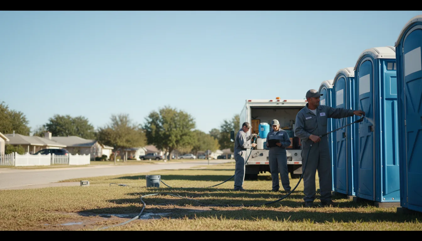Long-Term Portable Toilet Rental in Absaraka, ND near me